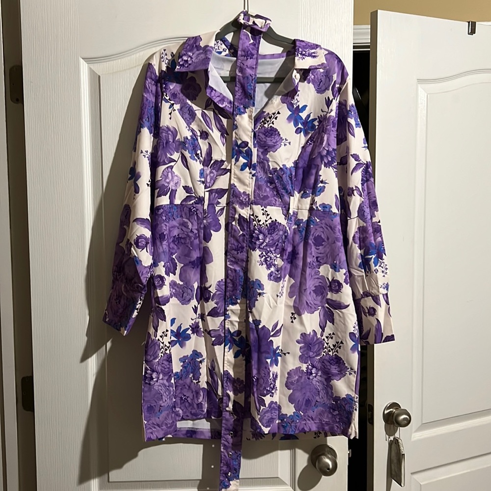 Shein belted dress